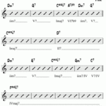 How To Analyze A Jazz Standard Using Roman Numerals Music Theory