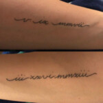 Lower Case Cursive Roman Numeral Tattoos Birthdates Script